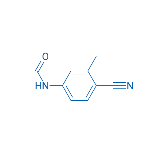 Structure of N-(4-Cyano-3-methylphenyl)acetamide