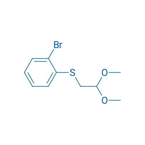 Structure of (2-Bromophenyl)(2,2-dimethoxyethyl)sulfane