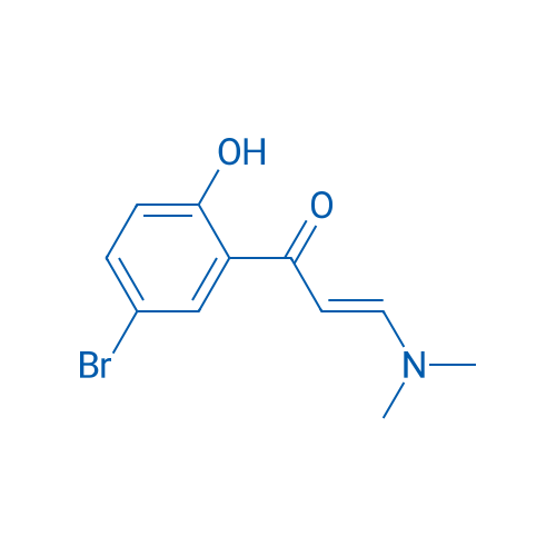 Structure of (E)-1-(5-Bromo-2-hydroxyphenyl)-3-(dimethylamino)prop-2-en-1-one